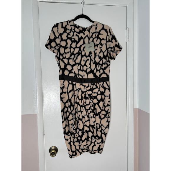 NWT ASOS Marble Print Dress Size 10 - Picture 1 of 5